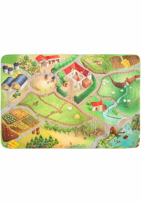 Детский мягкий игровой коврик Ferme