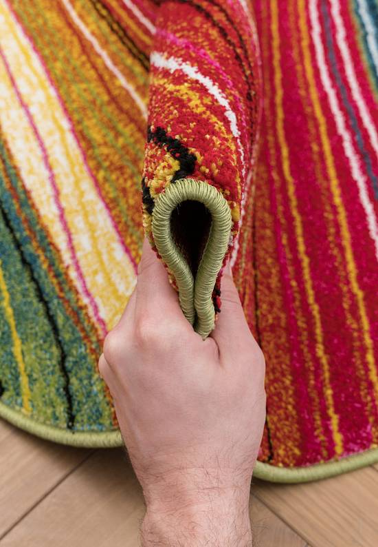 Недорогой синтетический ковер 2773-Multicolor