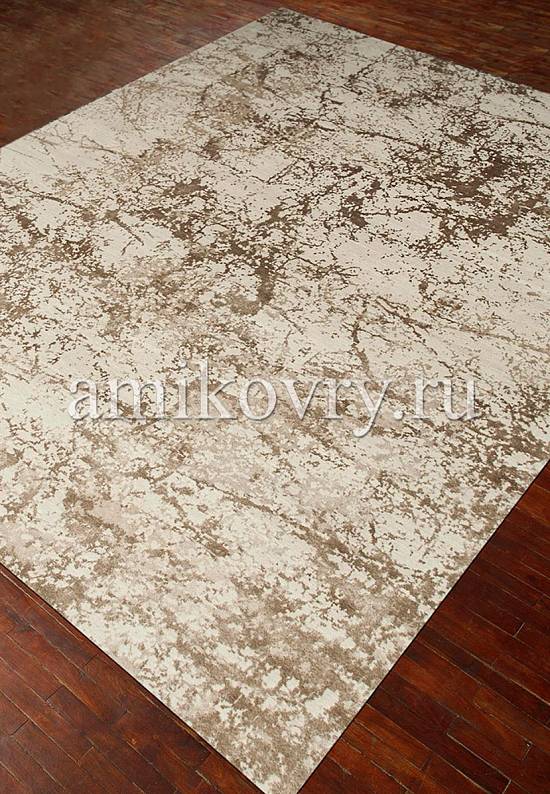 Дизайнерский ковер ручной работы 8/8-RWB ESK-411-Antique White/Natural Beige