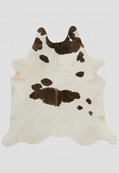 Натуральная шкура коровы Триколор коричневый 1044