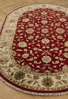 ковер в перспективе по ворсу Kashan gold 10/10 MI-50-Red/Ivory