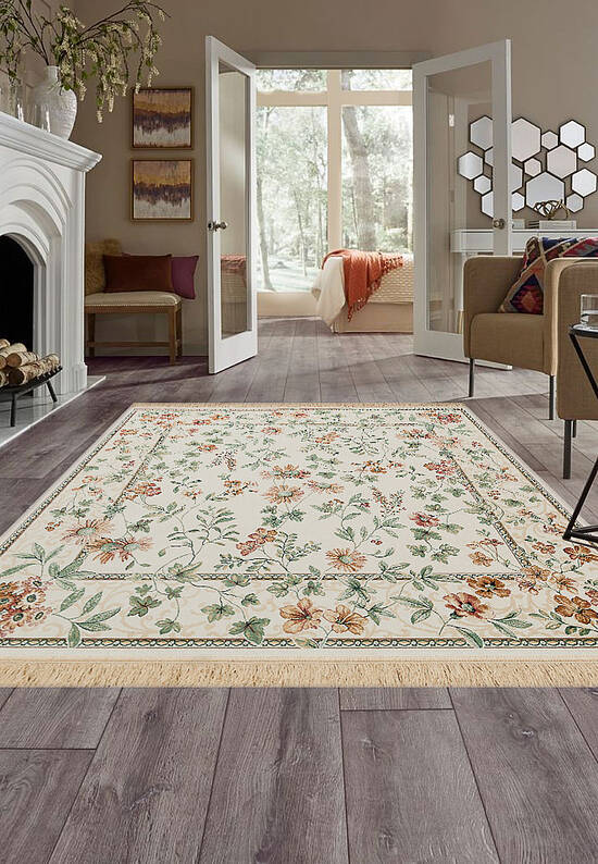 Бельгийский вискозный ковер  RG251-b-R87