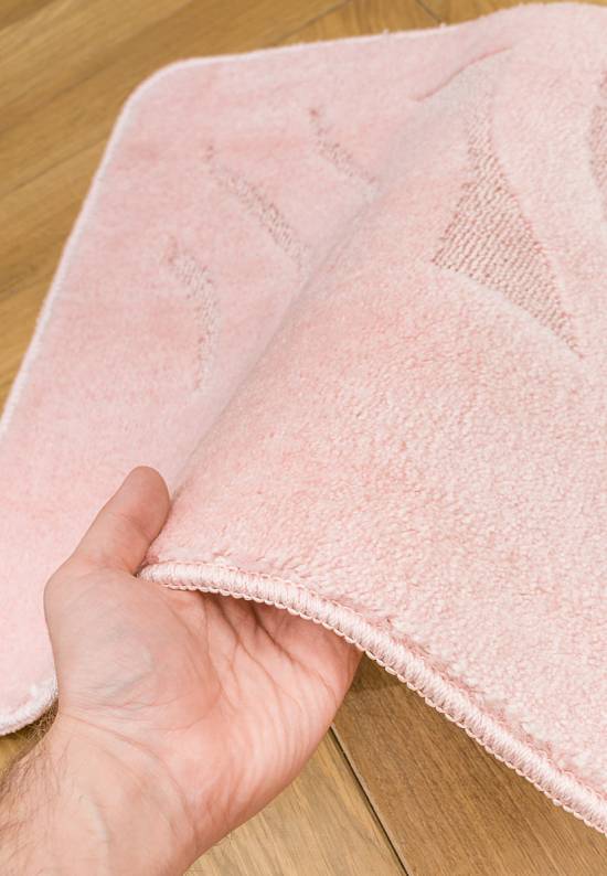 Розовый коврик для ванной Symphony 2574 Pink