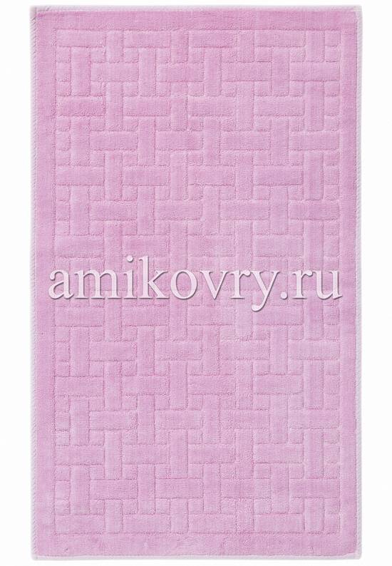 Сиреневый коврик для ванной из хлопка CTN 06-Violet