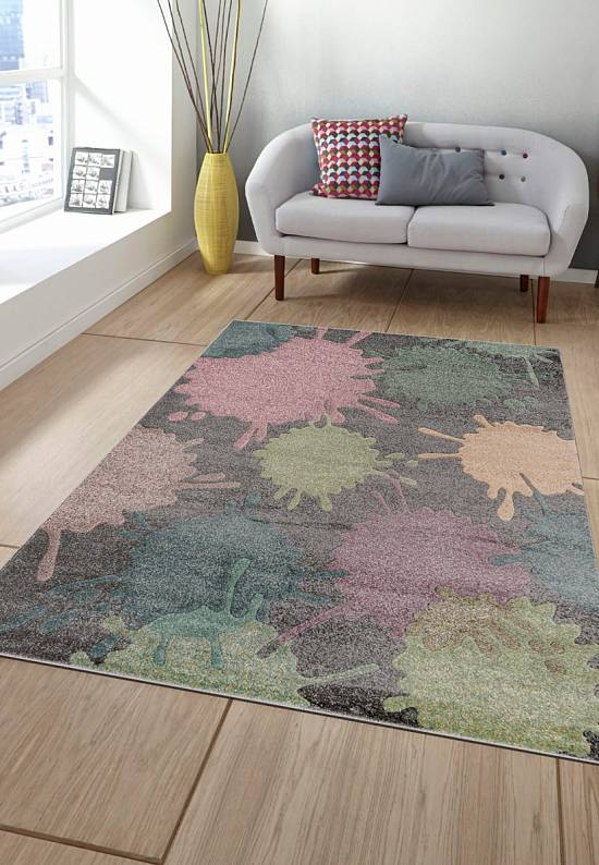 Недорогой современный ковер C044-Multicolor