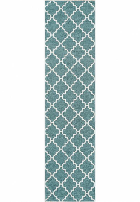 Двусторонний безворсовый ковер NK 04 Cream Aqua