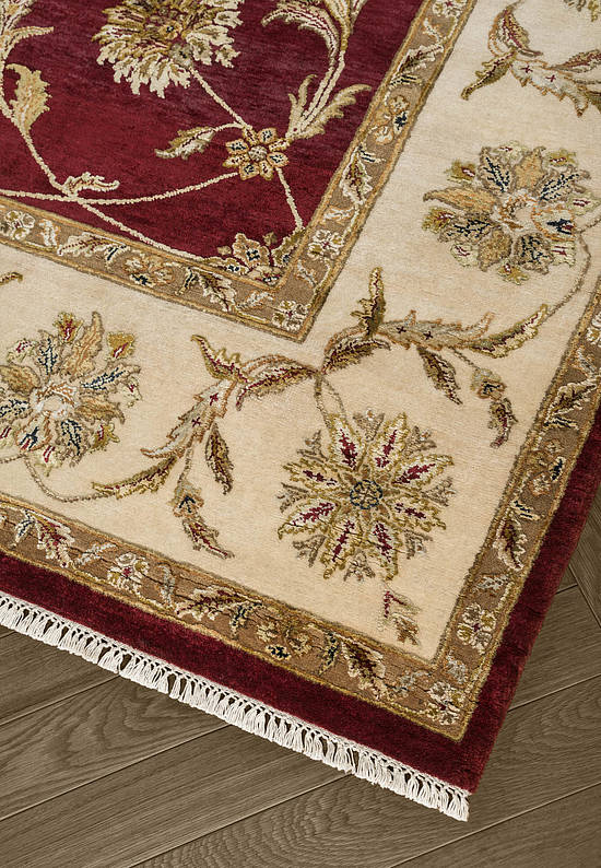 Элитный ковер ручной работы 114 Red Ivory
