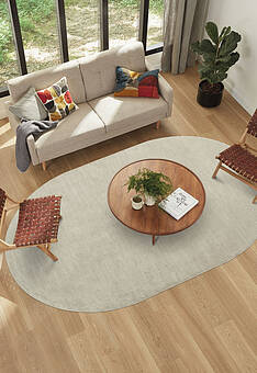 ковер в интерьере Regal VR5309-V336 овал