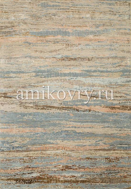 Дизайнерский ковер ручной работы 8/8-RWB ESK-433-Ivory/Pearl Blue