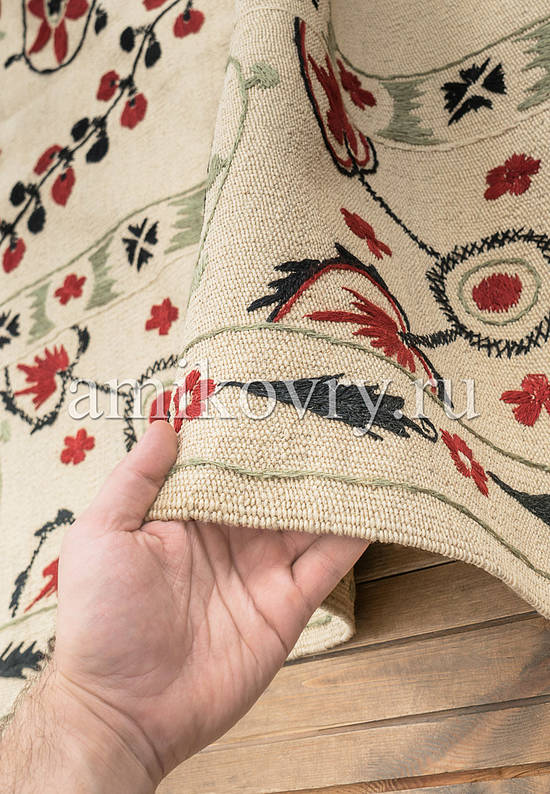 Безворсовый ковер ручной работы Kilim Casablanca 2