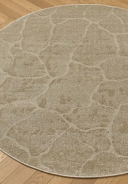 ковер в перспективе против ворса Sicilia RS6025-R73 круг