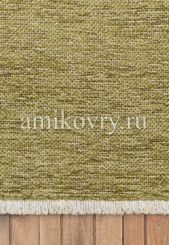 Двусторонний безворсовый ковер из Турции 60330-512 green