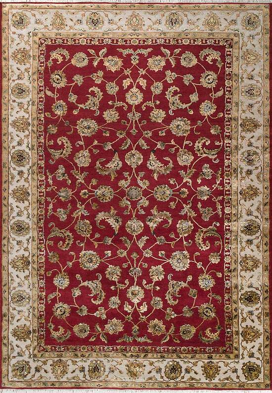 Элитный ковер ручной работы 10/10 S-39-1-Red/Ivory