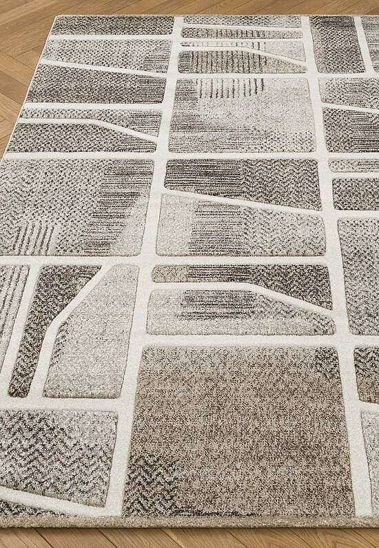 Недорогой синтетический ковер 1336-18455