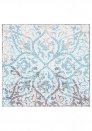 дизайн коврика для ванной Confetti Bath Bella Tracery 01 Ancient Blue