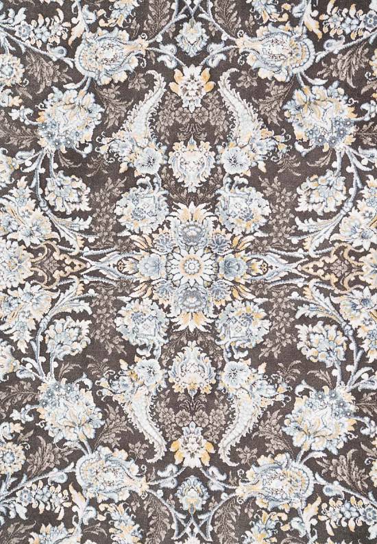 Иранский высокоплотный ковер G256-Dark Gray