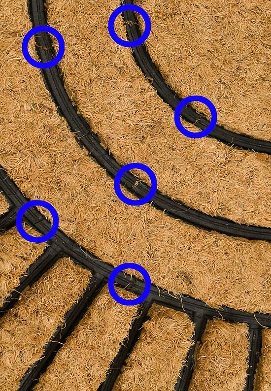 Входной коврик из кокосовой щетины Nippon-32107 discount4