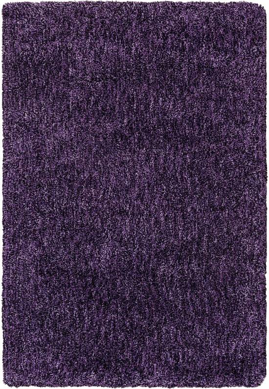 Мягкий ковер с длинным ворсом Plum
