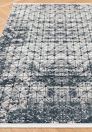 ковер в перспективе против ворса Poem PM06-Mavi