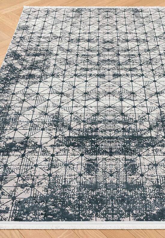 Турецкий синтетический ковер PM06-Mavi