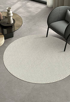 безворсовый ковер в интерьере Alfeo RA6034-R228