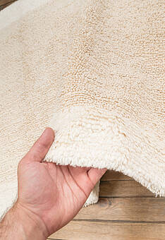 фактура коврика для ванной Confetti Bath Cotton Natura Heavy 1640 Ecru