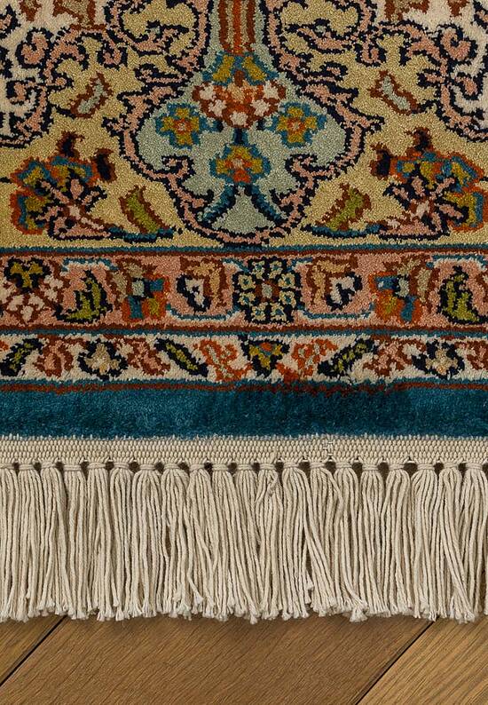 Шелковый ковер ручной работы IIST-GI97K257Z Kashan