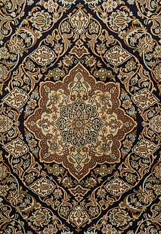 фрагмент ковра Cashmir IIST-GIJ5KK29K Kashan Blue