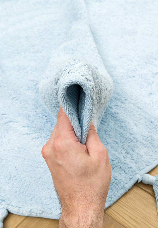 Хлопковый ковер CBN Plain Blue