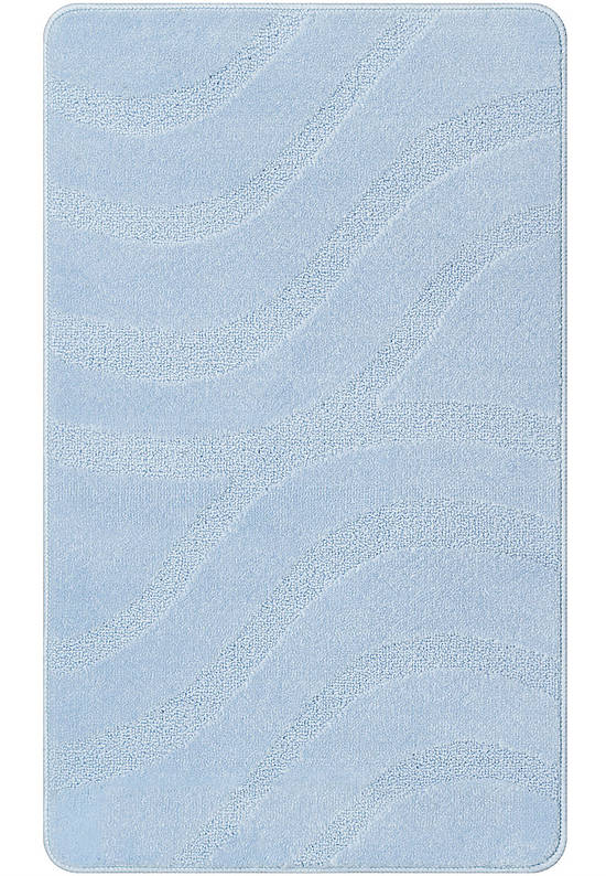Голубой коврик для ванной Symphony 2522 Baby Blue