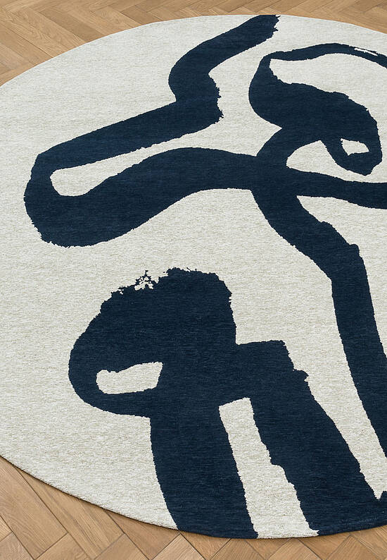 Современный безворсовый ковер LS6083-L408