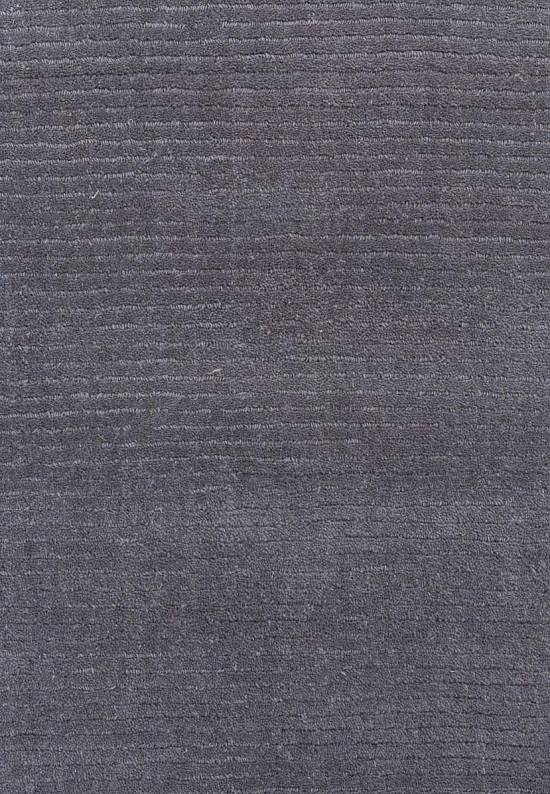 Однотонный шерстяной ковер Grey