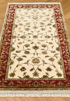 ковер в перспективе по ворсу Kashan gold 10/10 CH-102-6-Ivory/Red