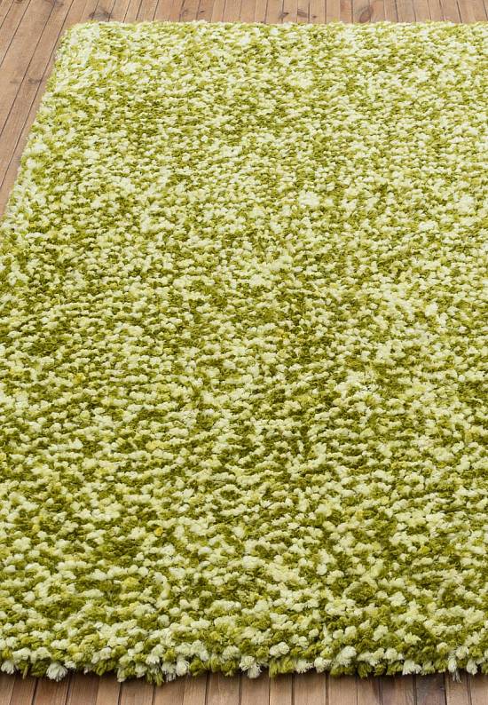 Мягкий ковер с длинным ворсом 305 Green