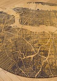 безворсовый ковер в перспективе Streets New York LS5280-L264