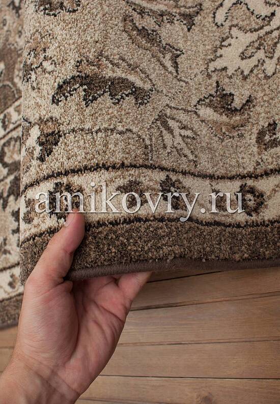 Синтетический ковер хет-сет фризе 95003-1828