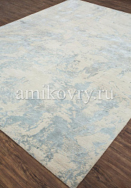 ковер в перспективе Unstring By Kavi 11/11-RWB SRB-706-Antique White/Aquatic