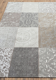 безворсовый ковер в перспективе Patterno Cotton LP3330-L157