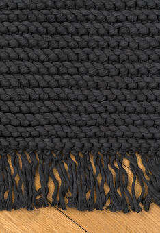 фрагмент коврика для ванной Irya Bath Lavish-Dark Gray