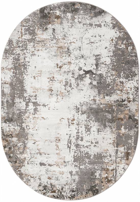 Синтетический бюджетный ковер 3319-Gray-Beige