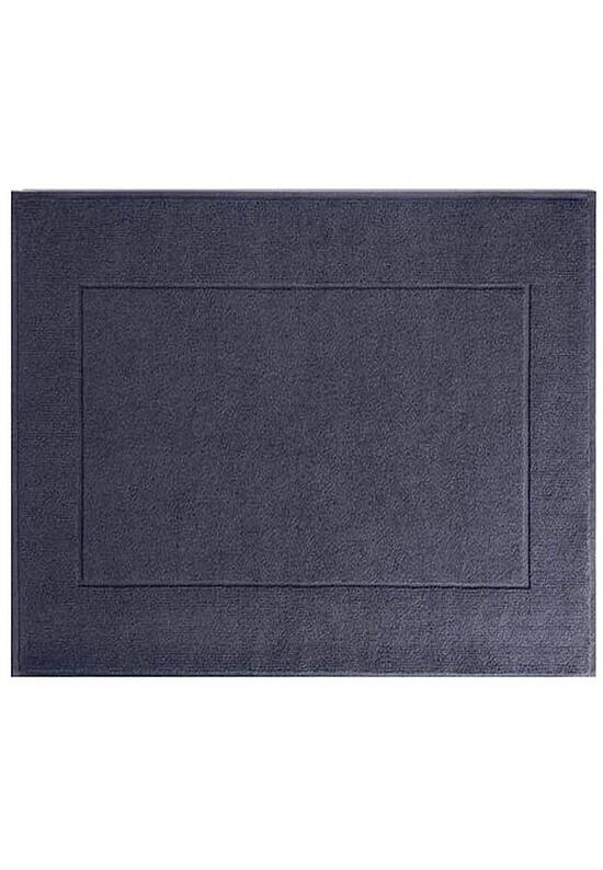 Темно-серый коврик для ванной из хлопка Graphite