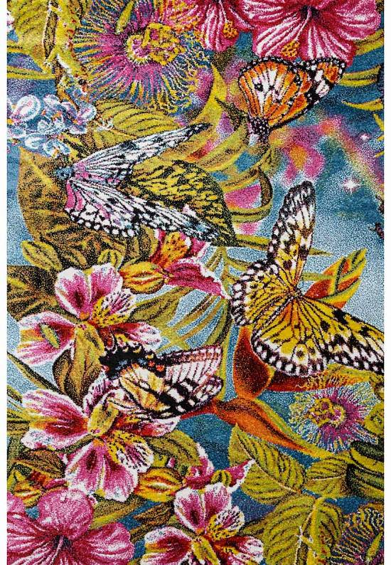 Недорогой синтетический ковер C015-Multicolor