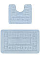 Комплект ковриков для ванной Confetti Bath Maximus Ethnic 2522 Baby Blue BQ
