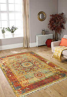 ковер в интерьере Harem HRM 07 Aqua Antique