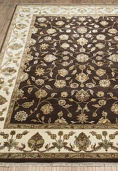 ковер в перспективе по ворсу Kashan gold 10/10 CH-102-Brown/Ivory