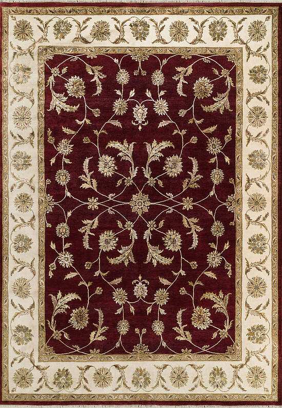 Элитный ковер ручной работы 114 Red Ivory