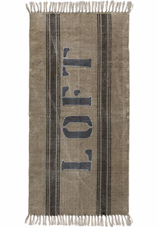 Безворсовый ковер из хлопка JHC-17-17 loft patch