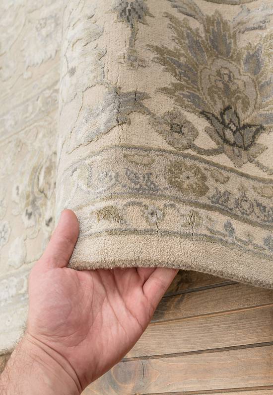 Элитный ковер ручной работы Antique White Beige