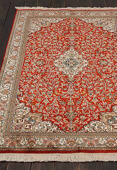 ковер в перспективе по ворсу Cashmir 244168-Keshan red/beige