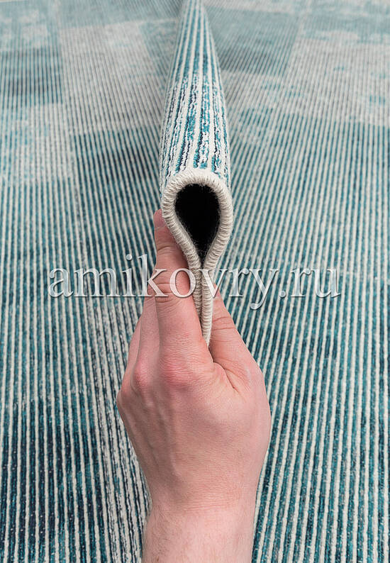 Безворсовый ковер из хлопка 93340-5001-96